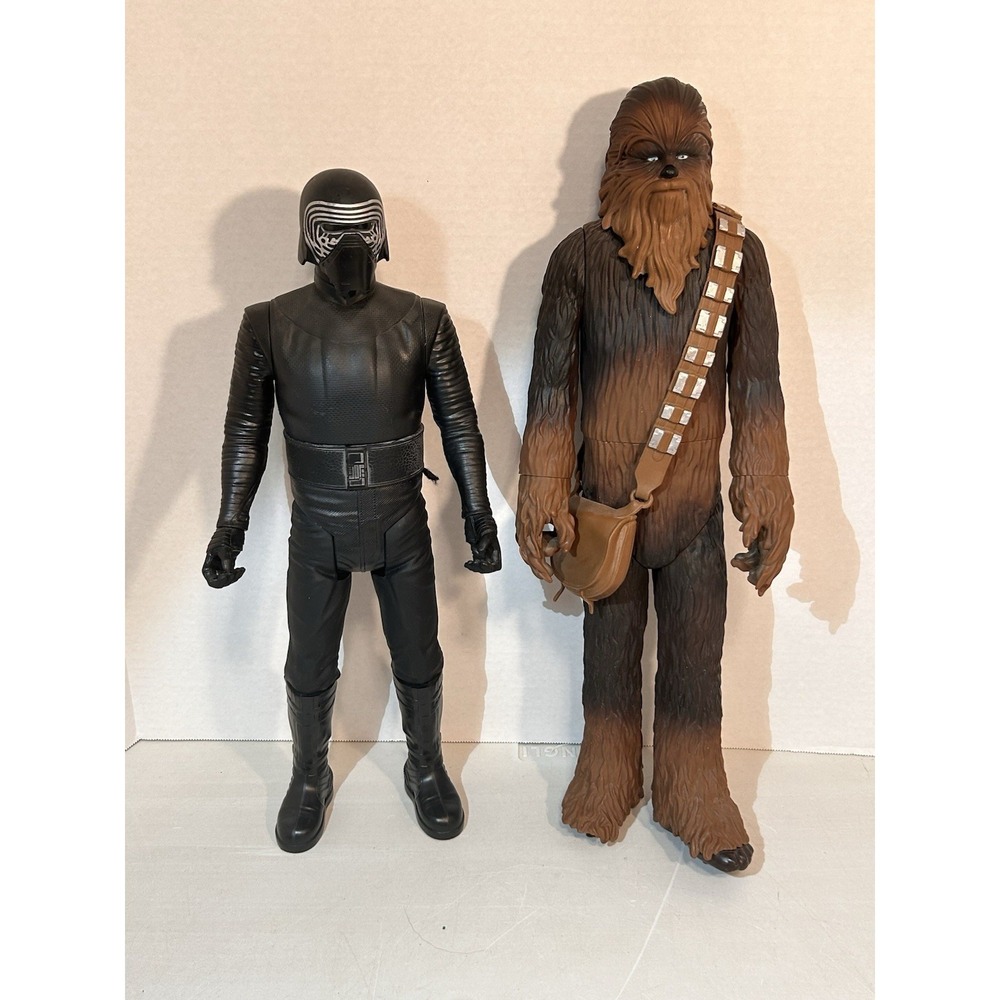 Star Wars CHEWBACCA & Kylo Ren Giant 20" Action Figure Jakks Pacific 2014 20"‎